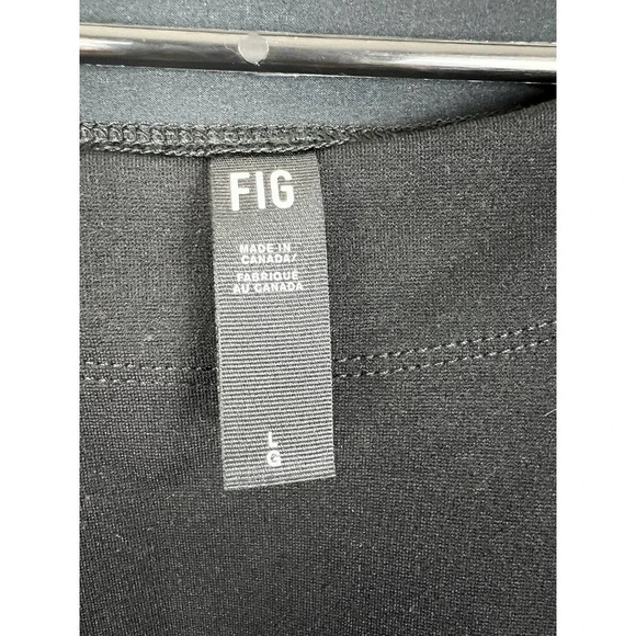FIG NWT Black Long Sleeve Sweater UPF 50+ Women’s Large - Picture 8 of 9